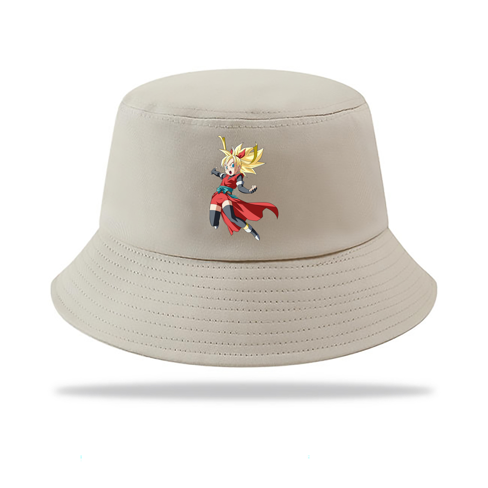 （画像用） ドラゴンボール カリフラ DRAGON BALL Caulifla アウトドア日除けバケットハット